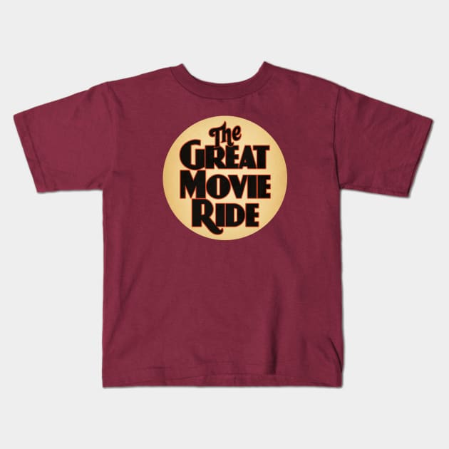 The Great Movie Ride Kids T-Shirt by tdilport